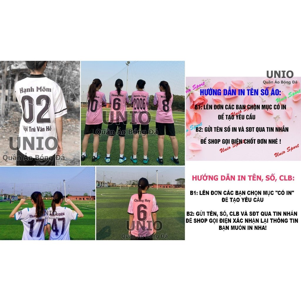 Áo đá bóng in tên - Bộ quần áo đá bóng Ba* ce** xanh thun lạnh cao cấp - đồ thể thao in tên theo yêu cầu