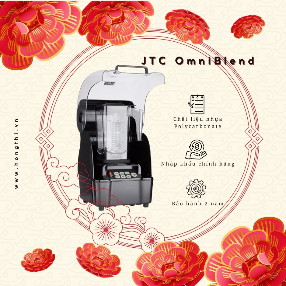 Hộp chống ồn giúp giảm tiếng ồn cho máy xay sinh tố công nghiệp JTC OmniBlend #1800 - Nhập khẩu chính hãng