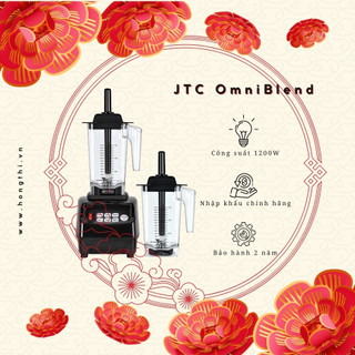 COMBO MÁY XAY SINH TỐ JTC OMNIBLEND V-TM800A  + CỐI PHỤ (1 Thân Máy + 2 Cối) 1,5L - NHẬP KHẨU CHÍNH HÃNG