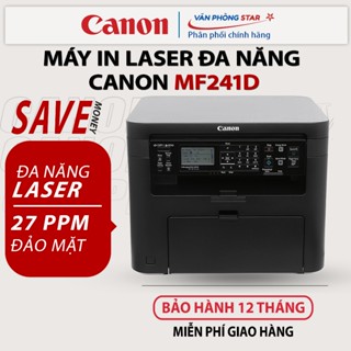  Máy in Laser đa chức năng Canon MF241D copy scan màu. Máy in laser đảo mặt. Bảo hành 1 đổi 1 
