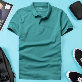 Áo thun nam POLO trơn vải cá sấu cotton