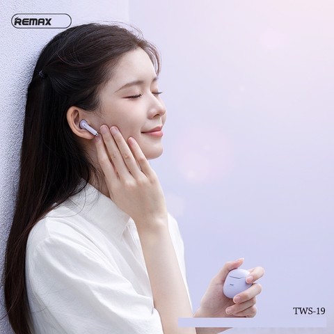 Tai Nghe Bluetooth Remax TWS-19_Marshmallow Series_Tai nghe nhét tai không dây có mic đàm thoại | BigBuy360 - bigbuy360.vn