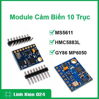 Module cảm biến 10 trục GY86 MP6050+HMC5883L+MS5611