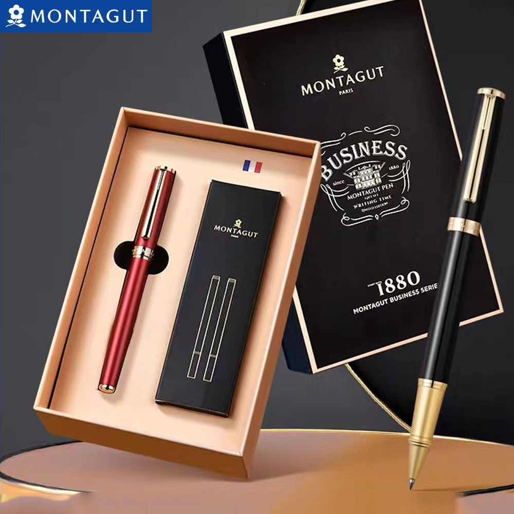 Bút ký Montagut 302 cao cấp, BÚT KÝ KHẮC TÊN MIỄN PHÍ THEO YÊU CẦU KHẮC LOGO - FULL BOX
