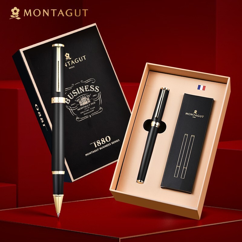 Bút ký Montagut 302 cao cấp, BÚT KÝ KHẮC TÊN MIỄN PHÍ THEO YÊU CẦU KHẮC LOGO - FULL BOX