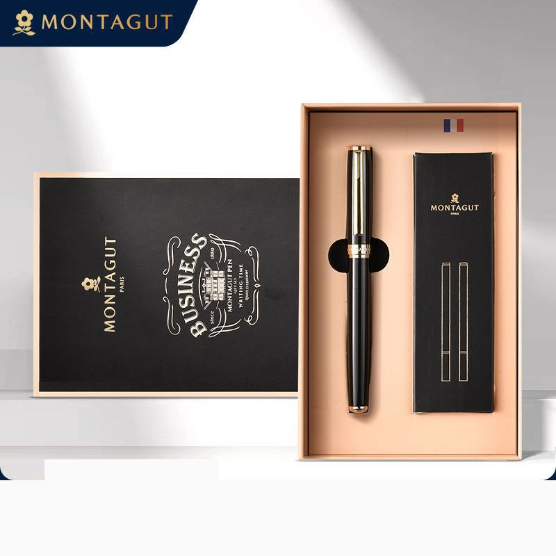 Bút ký Montagut 302 cao cấp, BÚT KÝ KHẮC TÊN MIỄN PHÍ THEO YÊU CẦU KHẮC LOGO - FULL BOX