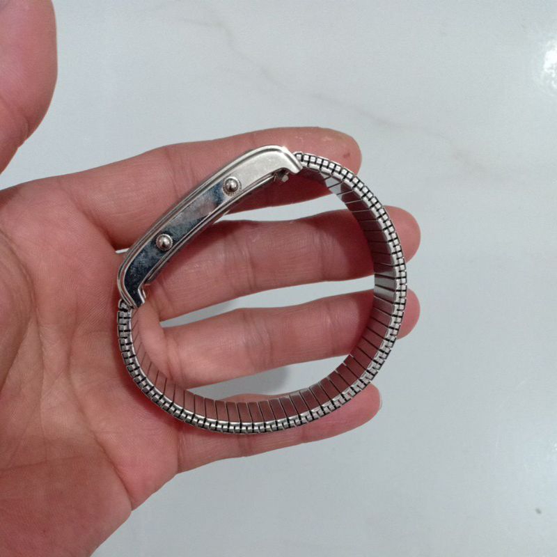 Đồng hồ si nam nữ mặt vuông tank dài hiệu HECKER hoạt động 2 máy độc lạ hàng sưu tầm độ mới cao 92%