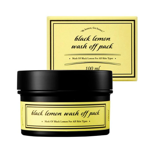 Mặt Nạ Đất Sét Làm Sạch Sâu Và Thu Nhỏ Lỗ Chân Lông - aetem Black Lemon Wash Off Pack 100ml