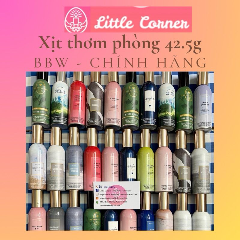 Xịt thơm phòng BATH AND BODY WORKS (BBW) 42.5g
