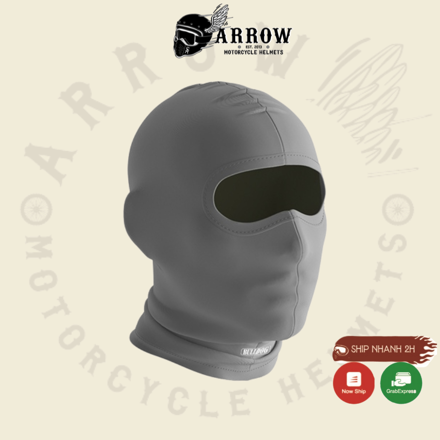 Khăn ninja Bulldog vải thun co giãn thấm hút tốt khăn đa năng chống nắng Arrow Shop