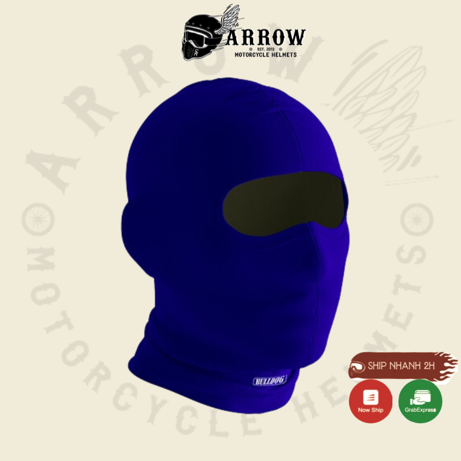 Khăn ninja Bulldog vải thun co giãn thấm hút tốt khăn đa năng chống nắng Arrow Shop