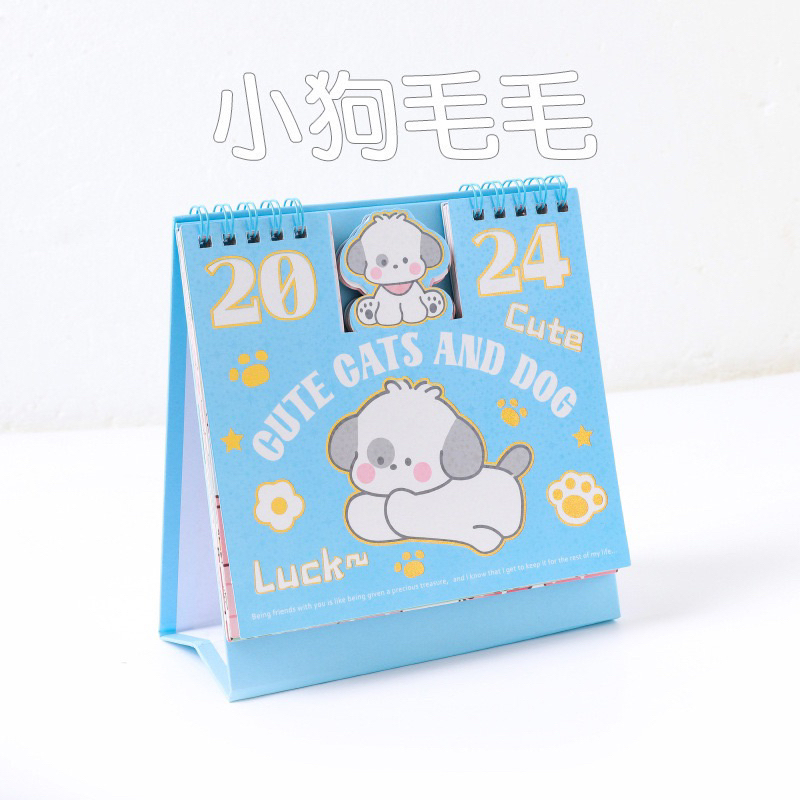 Lịch Để Bàn Hoạt Hình Năm Mới 2024 Nhiều Mẫu