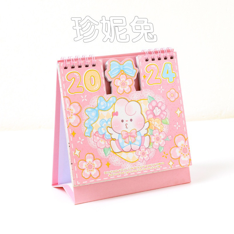 Lịch Để Bàn Hoạt Hình Năm Mới 2024 Nhiều Mẫu