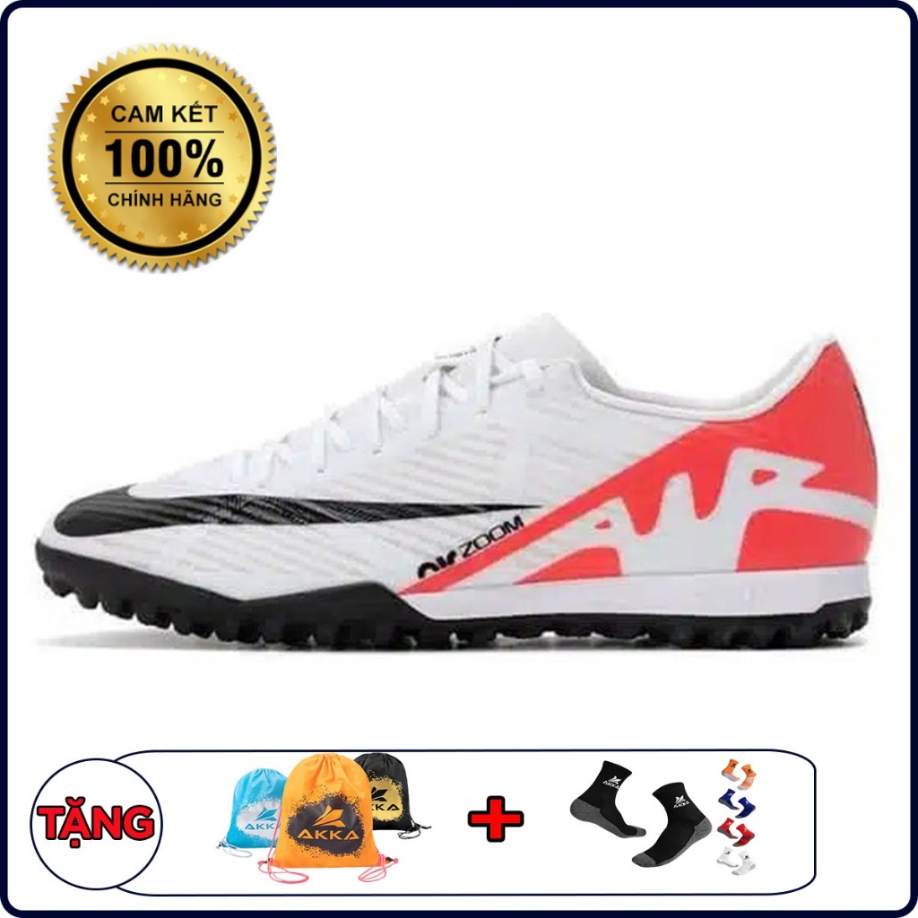 (Nhiều Màu) Giày đá banh chính hãng NIKE ZOOM MERCURIAL VAPOR 15 ACADEMY TF [ Đổi size thoải mái ]