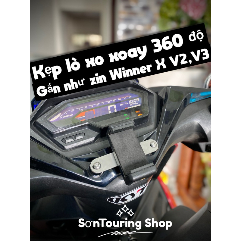 Kẹp điện thoại Stouring 360 lò xo Winner x các đời