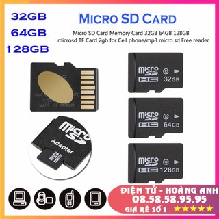 Thẻ nhớ Micro SD 4GB 8GB 16GB 32GB 64GB 128GB TF 2GB chất lượng cao cho điện thoại/máy nghe nhạc MP3 .ZL.08.58.58.95.95