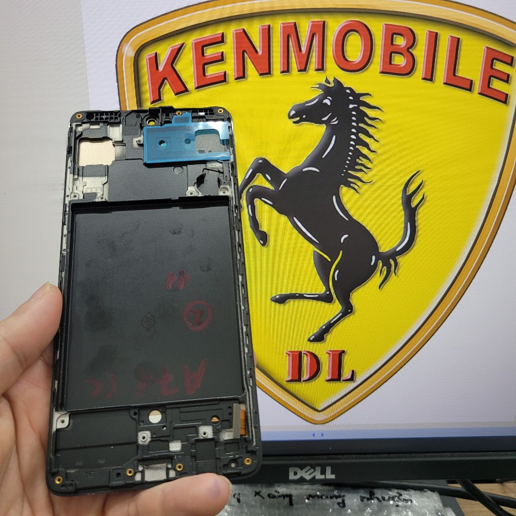 Màn Hình Tương Thích SS A71 / A715F, Loại INCELL, Size To - Nốt Ruồi (tặng keo dán + cường lực)