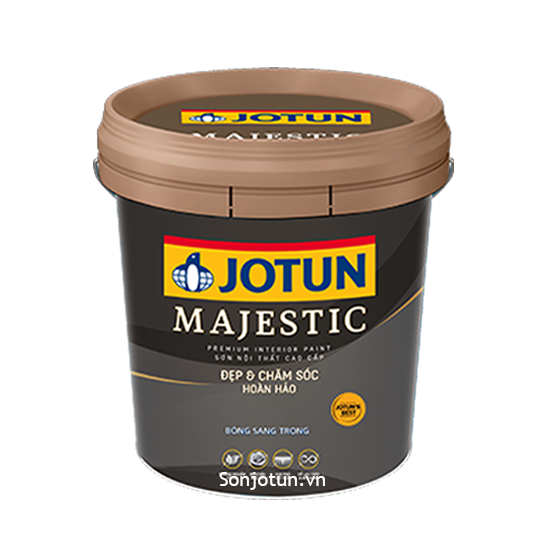 Sơn Nội Thất Jotun Majestic Đẹp &amp; Chăm sóc hoàn hảo