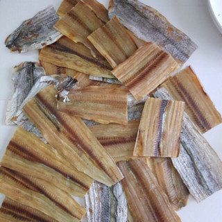 Khô cá hố 500gr, khô cá không tẩm vị nguyên con thịt dai dùng cùng mắm me