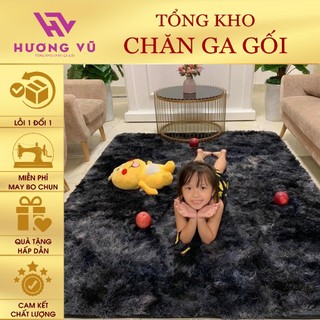 Thảm trải sàn nhà thảm lông trải sàn. kích thước 1m6 x 2m chống trượt