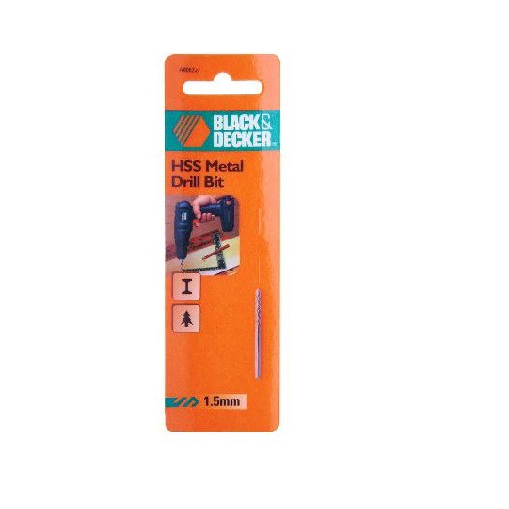 Mũi khoan sắt HSS 4mm A8068 Black+Decker
