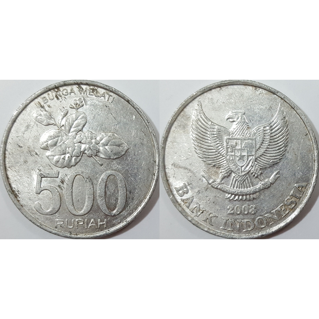 Đồng xu 500 Rupiah Indonesia 2003