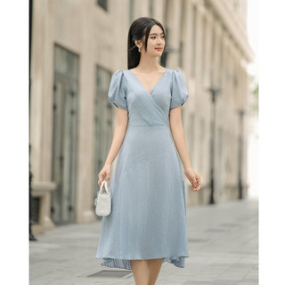 OLV - Đầm Stacie Puff Sleeve Dress