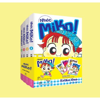 Truyện tranh nhóc miko - combo 4 tập - ono eriko