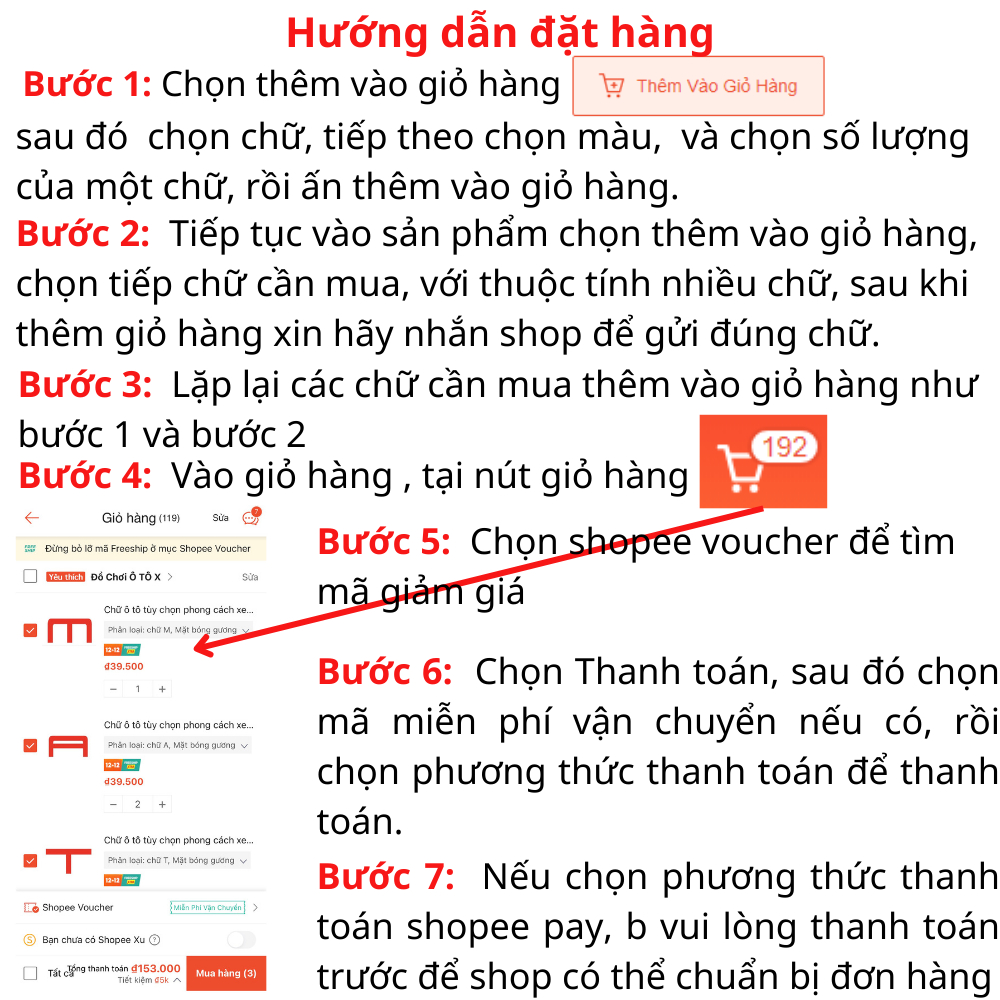 Chữ ô tô tùy chọn phong cách xe PORSCHE chất lượng cao