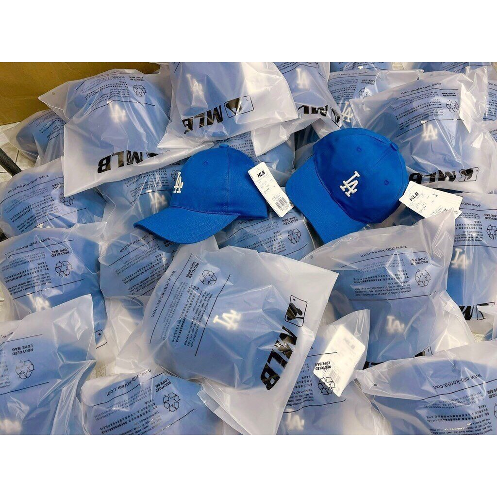 Mũ lưỡi trai M L B CAP basic logo NY LA thêu