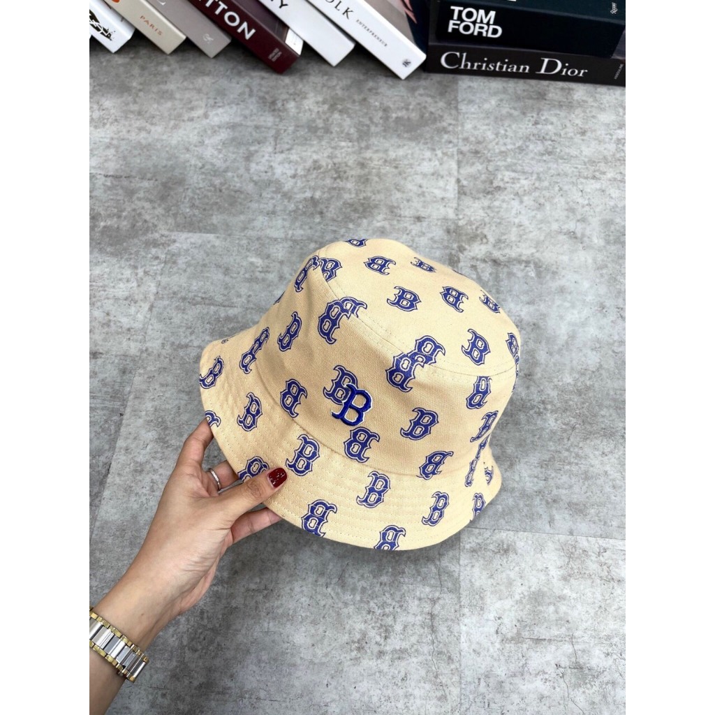 Mũ lưỡi trai M L B CAP basic logo NY LA thêu