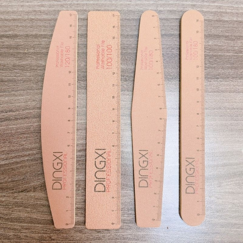Dũa móng Dingxi cao cấp / dũa móng bột dũa form móng xài bền mẫu mới có thước đo form - Phụ kiện làm móng