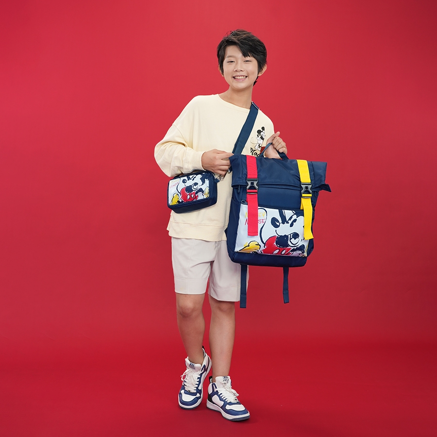 Ba Lô Roller Mickey CLEVER HIPPO BKUL5201/BLUE