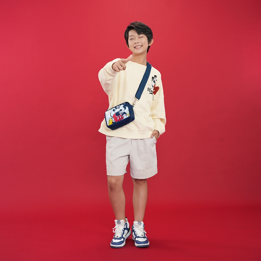 Túi Đeo Chéo Mickey CLEVER HIPPO CRLM2201/BLUE