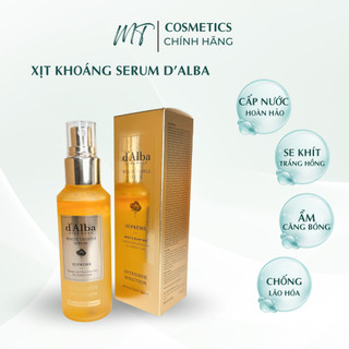 Xịt khoáng serum D’alba version mới 2023, Serum xịt khoáng cấp ẩm, căng bóng D’alba White Truffle - MT