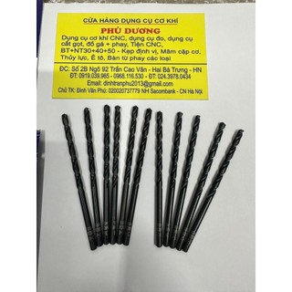 Mũi khoan nachi l500 hss size từ 3.0mm - 3.9mm