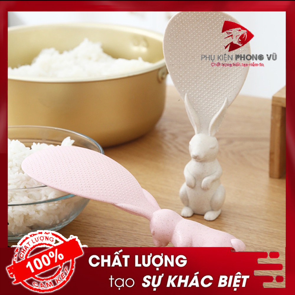 Muôi Xới Cơm Hình Thỏ Cực Dễ Thương Phukiengiacucre
