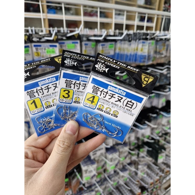 Lưỡi Câu GAMAKATSU CHINU RING EYE NKL