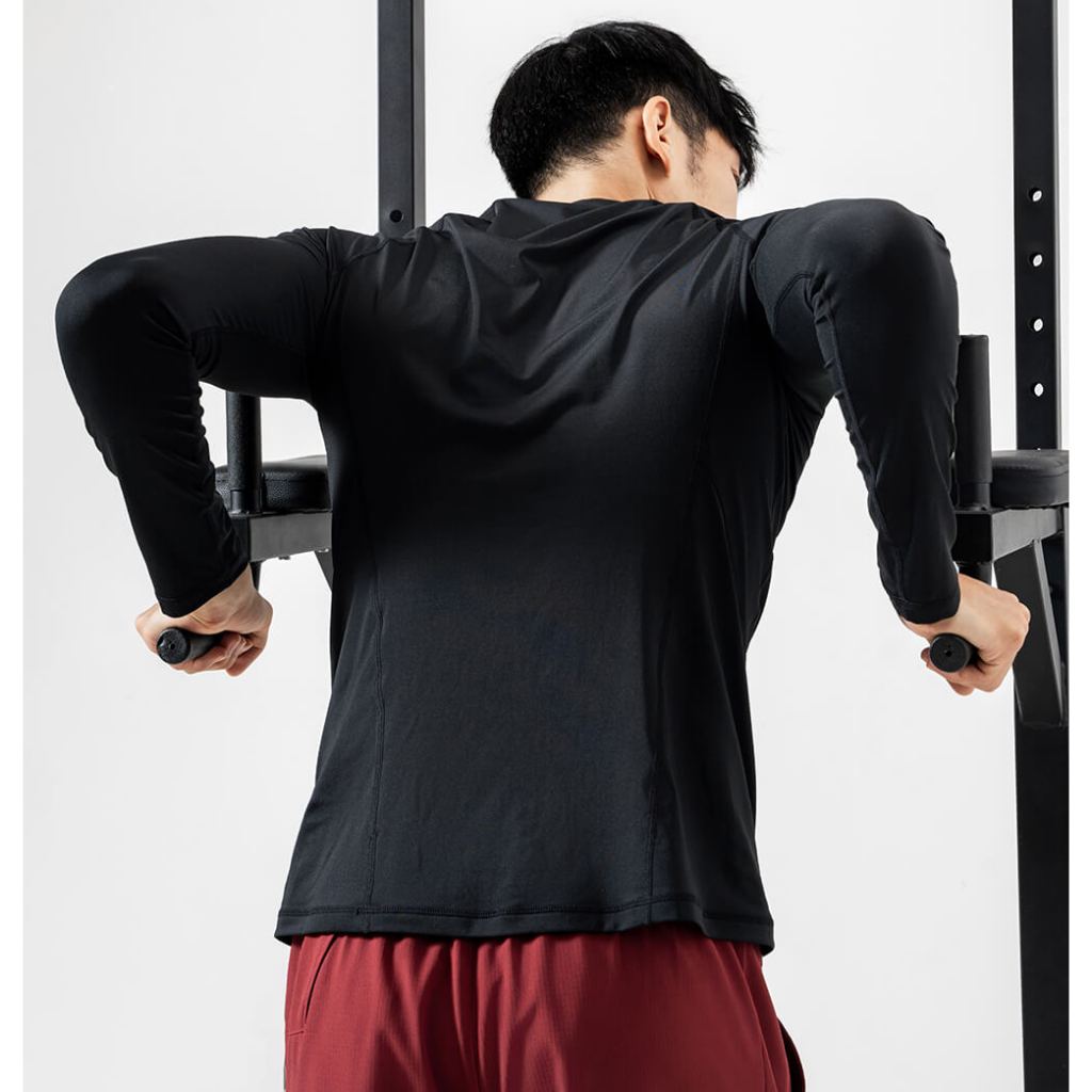 Áo dài tay giữ nhiệt nam tập gym powerfit co giãn nhanh khô - Thương hiệu Coolmate