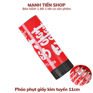  Pháo phụt giấy kim tuyến 11cm dành cho tiệc tùng, sinh nhật, đám cưới