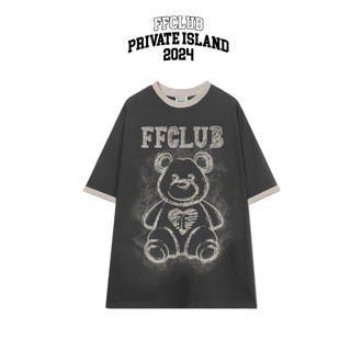 Áo thun ff form rộng 280gsm gummy bear tee