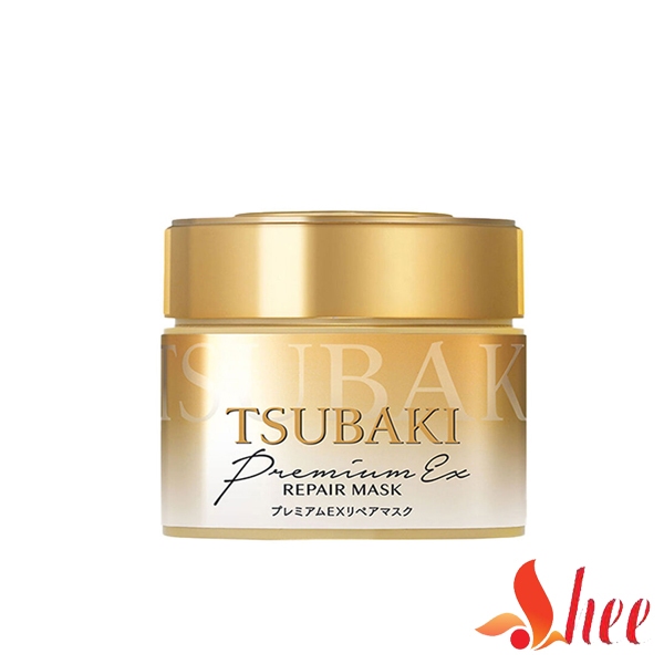 Bộ đôi gội xả Phục hồi ngăn rụng tóc Premium Repair Tsubaki 490ml/chai