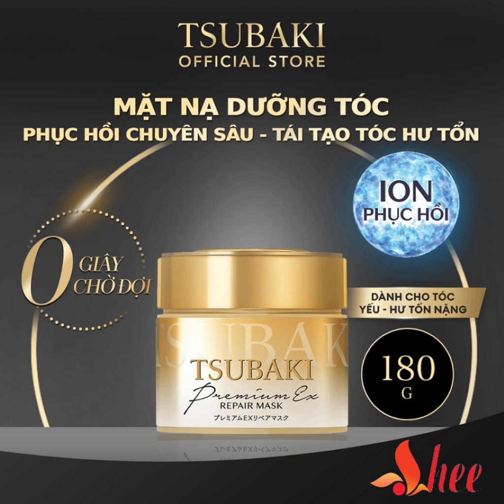 Bộ Dầu Gội Xả Tsubaki Premium 490ml