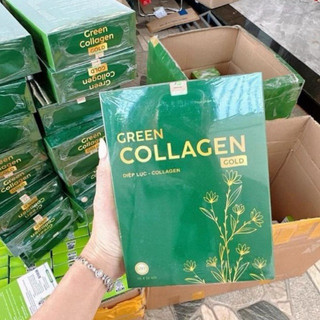[Mẫu tem mới] Diệp Lục Collagen Đẹp Dáng Sáng Da