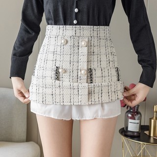 Chân Váy Dạ Tweed Chữ A