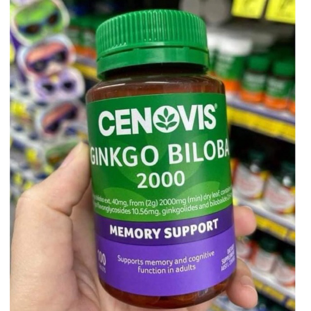 Bổ não Cenovis Ginkgo Biloba 2000