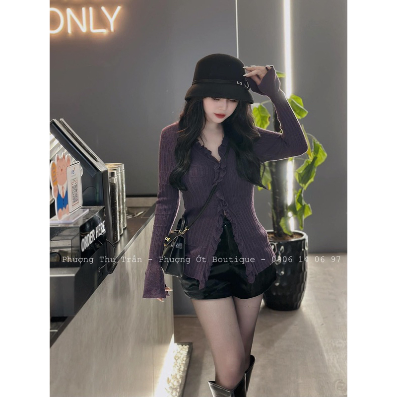 10039 ÁO LEN MỎNG VIỀN BÈO