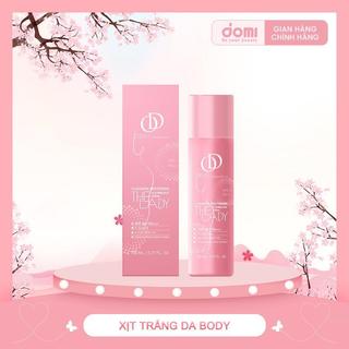 (Tặng 3 khoá học: 8 triệu) - Xịt trắng nâng tone The Lady - Trắng tức thì kèm chống nắng vượt trội