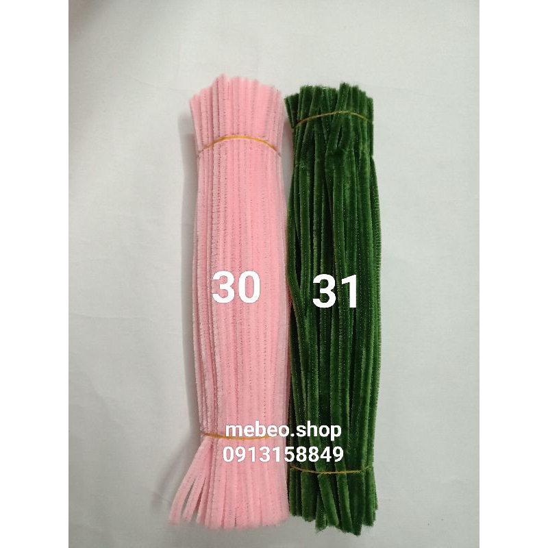 Kẽm Nhung - nguyên liệu handmade, sáng tạo DIY, làm bó hoa kẽm nhung, thú bông
