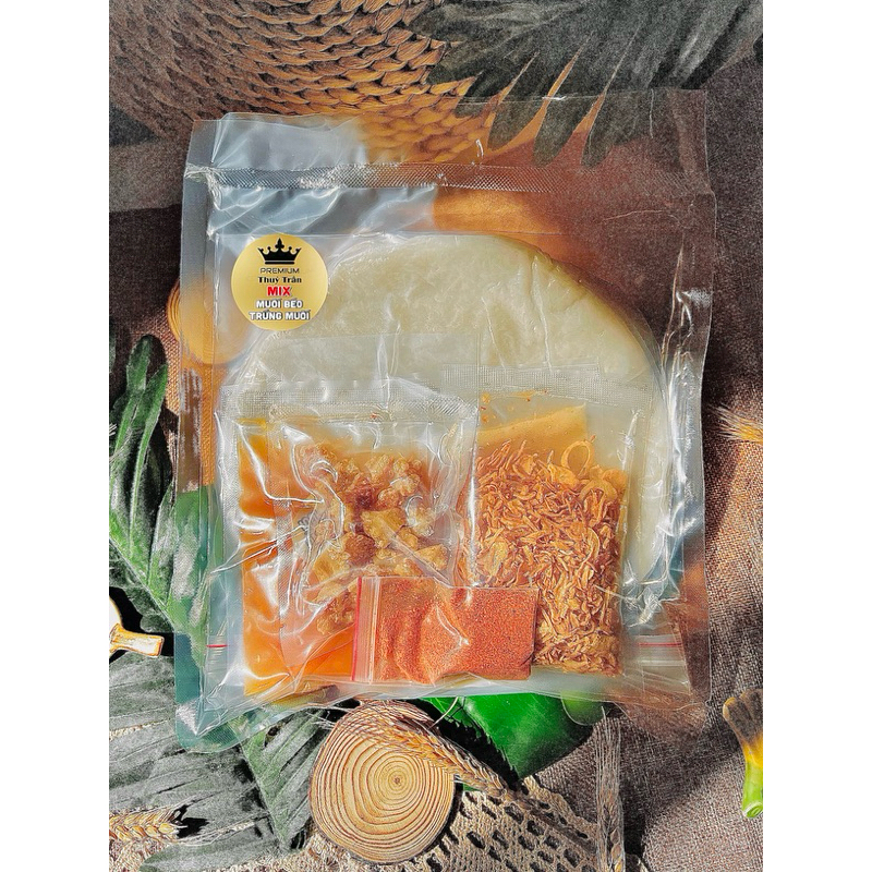 Combo permium mix 2 vị chấm sốt muối béo và trứng muối